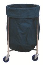 Soiled Linen Trolley SS 304 (With Canvas Bag)