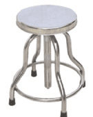 Patient's Revolving Stool Full SS 304