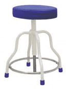 Patient's Revolving Stool (Revolving Cushioned Top Pneumatic)