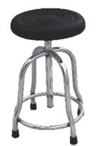 Patient's Revolving Stool (Moulded PU Top Ms Base)