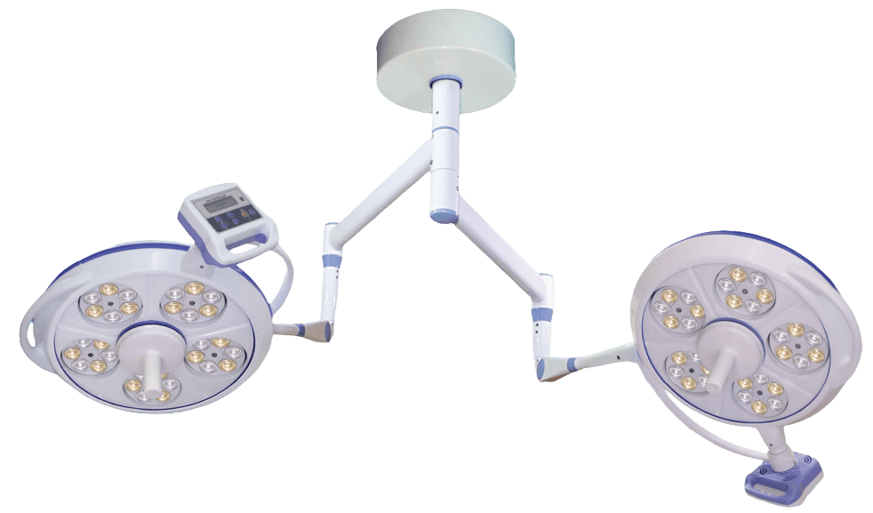 LED OT Light 500+500 (Dual Dome - Ceiling)