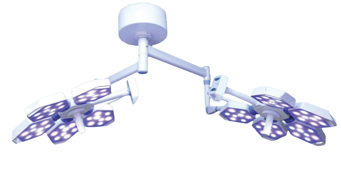 LED OT Light 700+700 HEXA (Dual Dome - Ceiling)