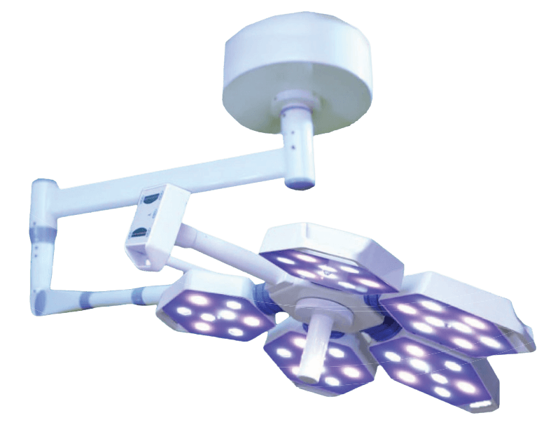 LED OT Light 700 HEXA (Single Dome - Ceiling)